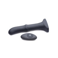 Vibrador ThunderPlugs con Control Remoto Negro