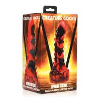 Creature Cocks Demon Rising Scaly Dragon Silicone Dildo