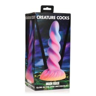 Dildo Unicornio Creature Cocks Moon Rider Brillo en la Oscuridad