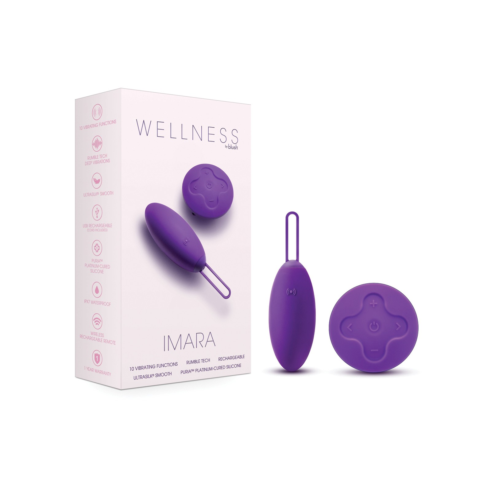 Blush Wellness Imara Remote Vibrating Egg