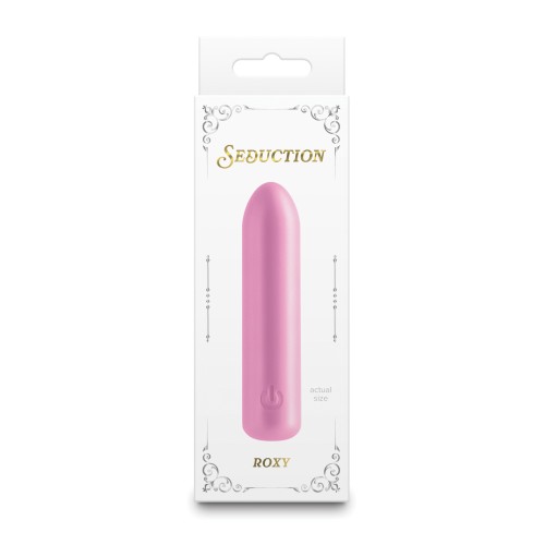 Seduction Roxy Mini Vibe en Rosa Metálico para Placer Discreto