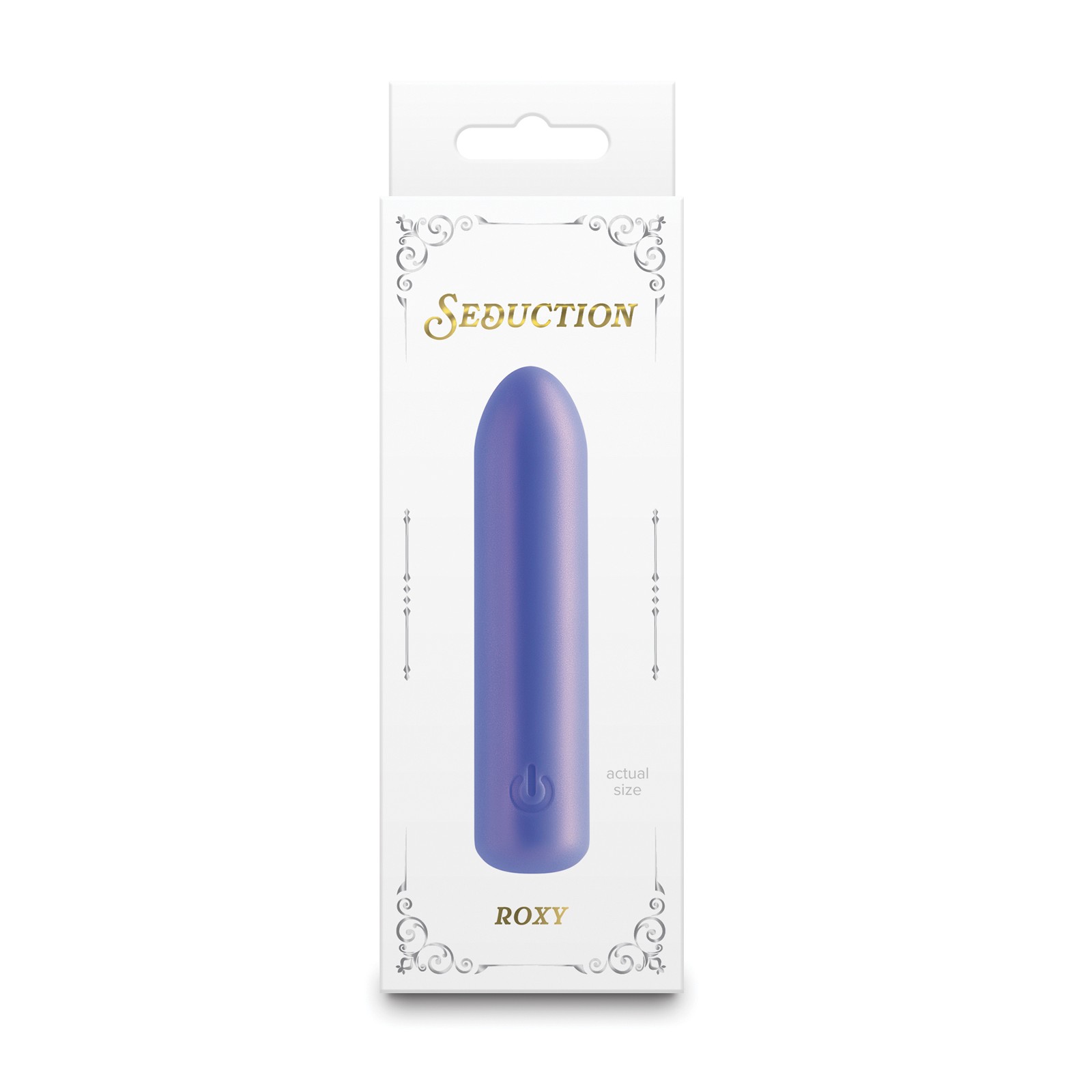 Mini Vibrador Seduction Roxy Azul Metálico