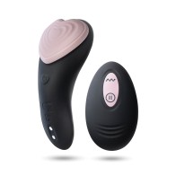 Blush Temptasia Heartbeat Panty Vibe Remote Pink Black