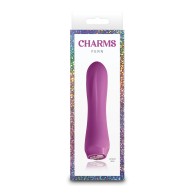 Charms Fern Vibrator Ruby