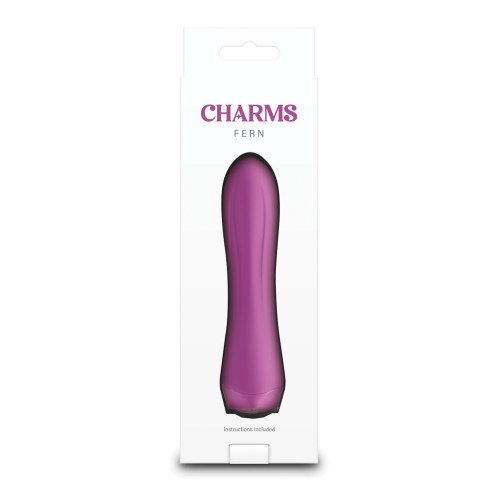 Charms Fern Vibrator Ruby