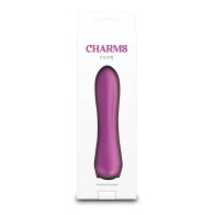 Charms Fern Vibrator Ruby