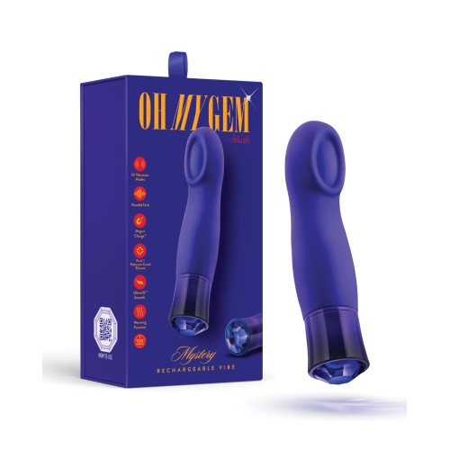 Blush Oh My Gem Mystery Vibrador Templado - Zafiro