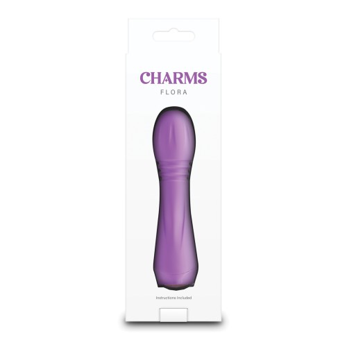 Charms Flora Vibrador Compacto - Violeta