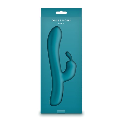 Obsessions Hera Vibrador de Silicona Verde Oscuro