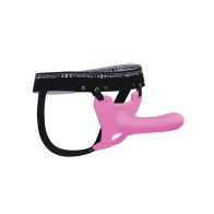 Perfect Fit Zoro 5.5" Strap On with Case - Pink