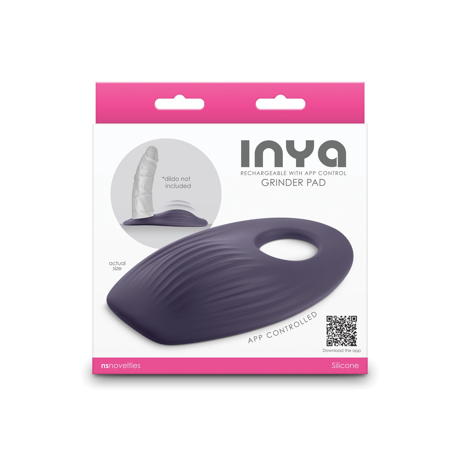 INYA Grinder Hands-Free Vibrator Gray