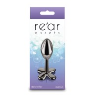 Rear Assets Clover Anal Toy - Gunmetal