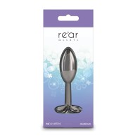 Rear Assets Clover Anal Toy - Gunmetal