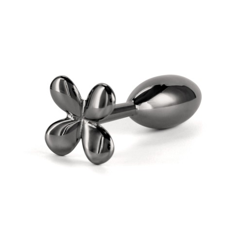 Rear Assets Clover Anal Toy - Gunmetal