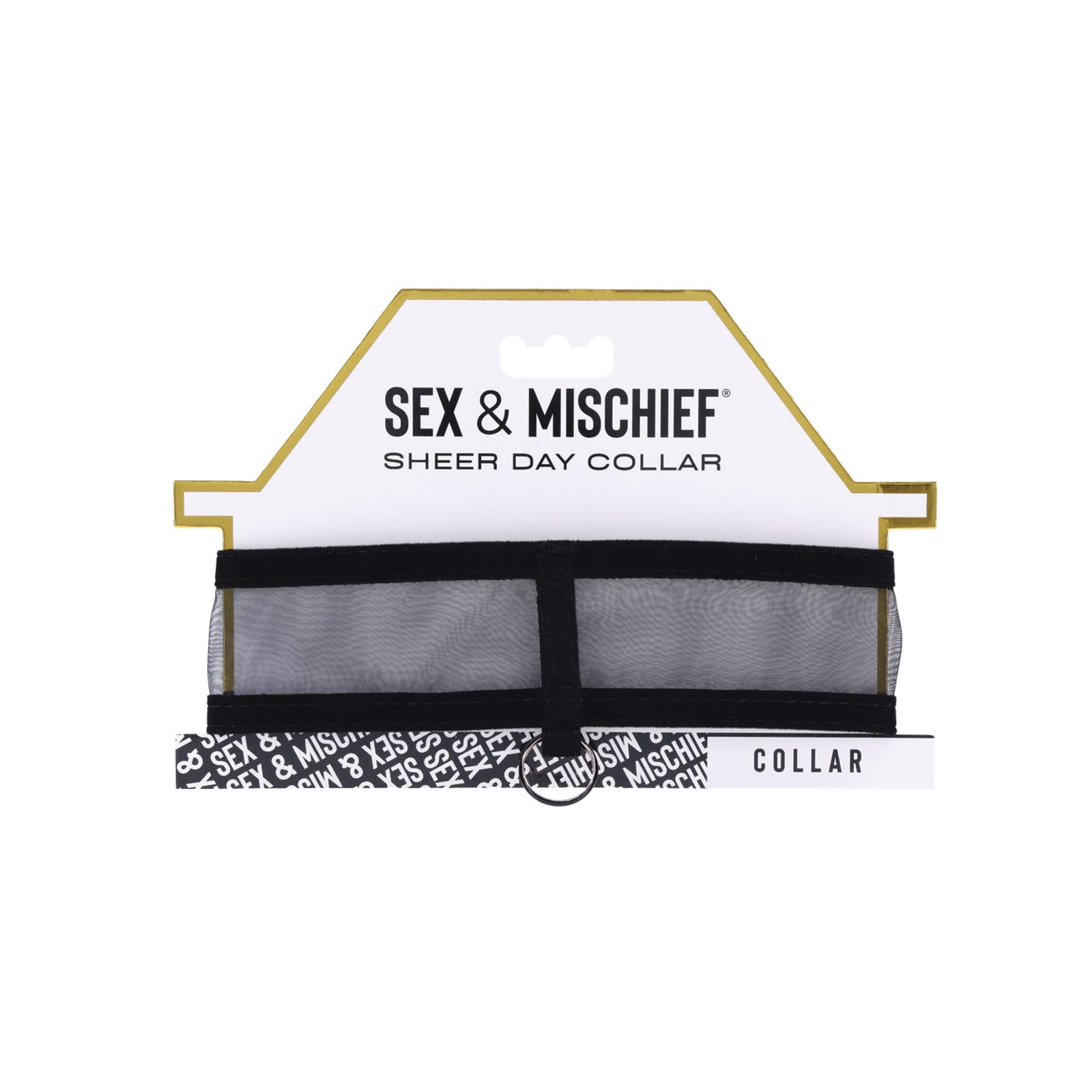 Sex & Mischief Sheer Day Collar - Stylish Accessory