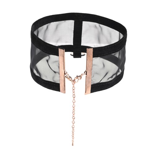 Sex & Mischief Sheer Day Collar - Stylish Accessory