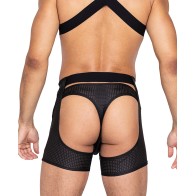 Master Chaps Hook & Ring Closure Black MD