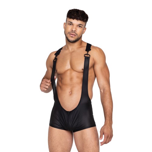 Singlet Master con Cierre de Gancho Bolsillo Contorneado Negro MD