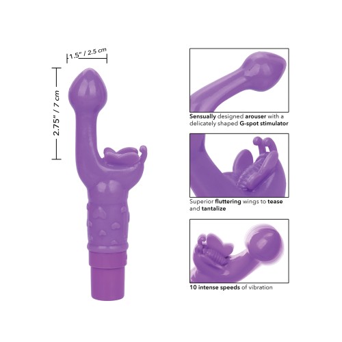 Rechargeable Butterfly Kiss Purple Vibrator