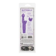 Rechargeable Butterfly Kiss Purple Vibrator