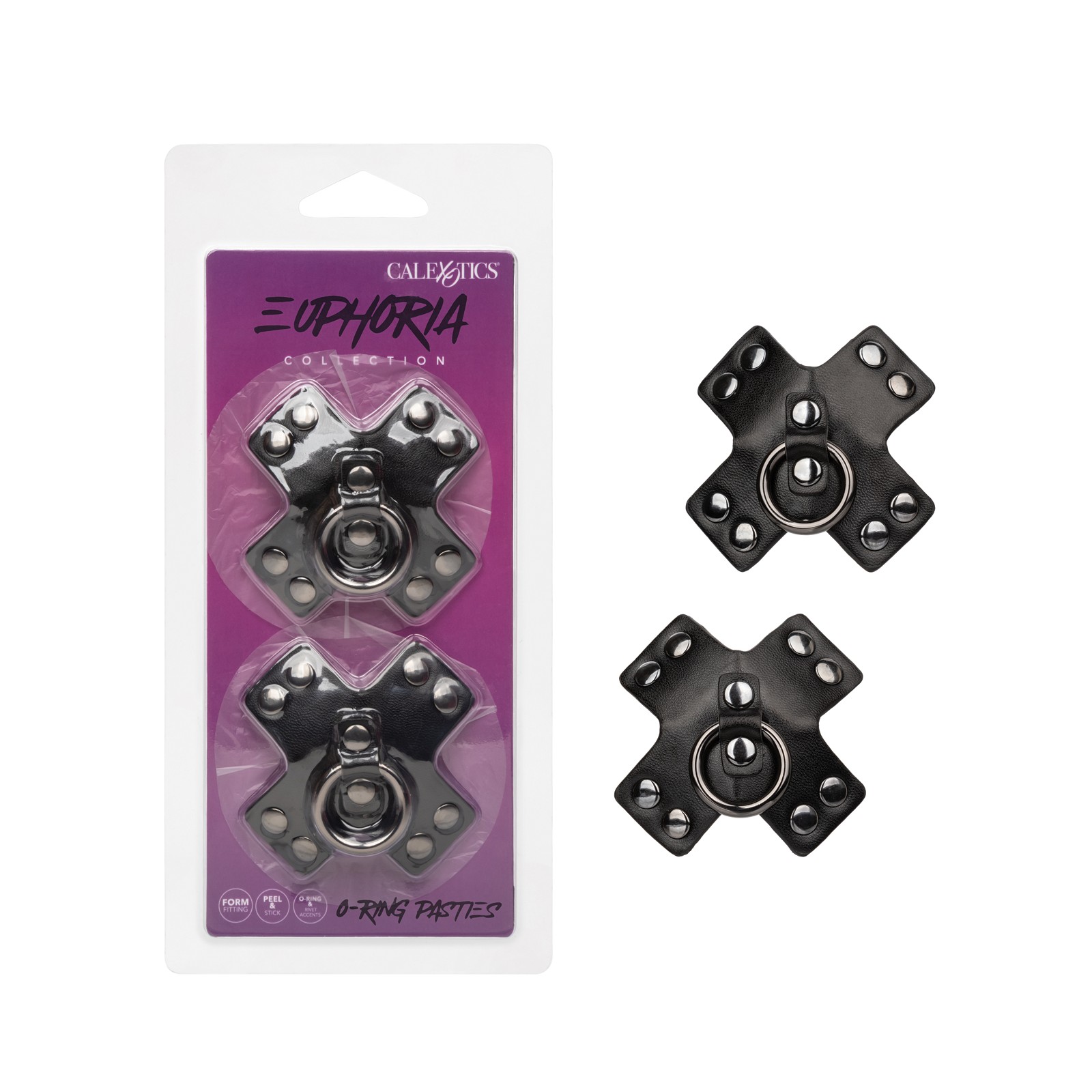 Euphoria O-Ring Pasties Black