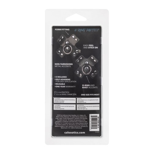 Euphoria O-Ring Pasties Black