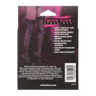 Radiance Thigh High Stockings Black O/S