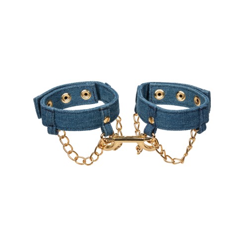 Ride 'Em Premium Denim Collection Ankle Cuffs