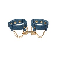 Ride 'Em Premium Denim Collection Ankle Cuffs