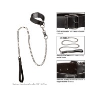 Euphoria Collection Collar with Chain Leash for BDSM Fun