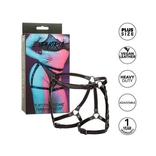 Euphoria Plus Size Riding Thigh Harness Stylish Accessory