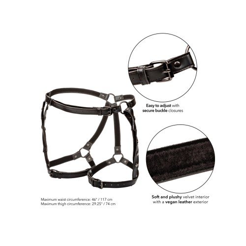 Euphoria Plus Size Riding Thigh Harness Stylish Accessory