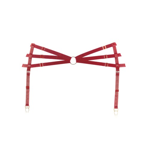 Adore Femme Fatale Waist Harness Red O/S