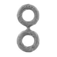 Anillo C Doble Shaft Grande Gris