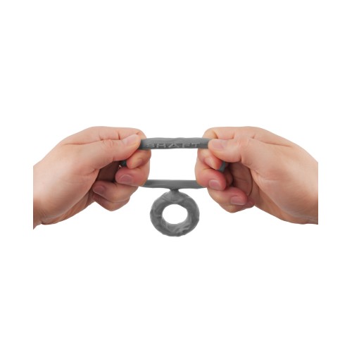 Shaft Double C-Ring Large Gray