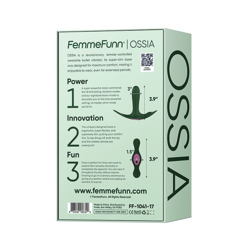 Vibrador Usable Femme Funn Ossia