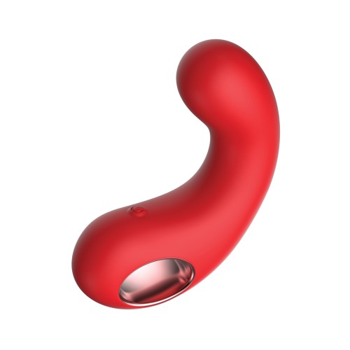 Luv Inc. Curved Vibrator for Pleasurable Fun