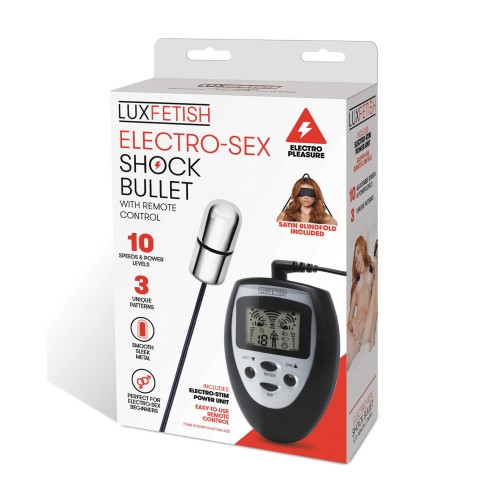 Bala de Electro Sexo Lux Fetish Remoto