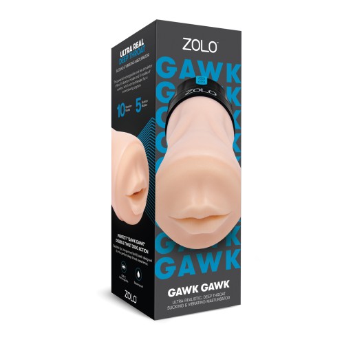 Masturbador Vibrador Gawk Gawk de ZOLO Marfil