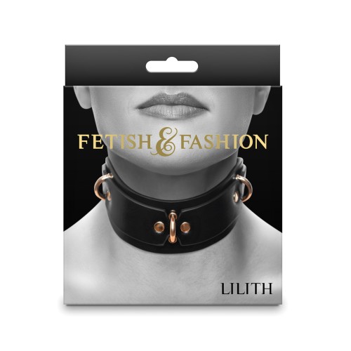 Fetish & Fashion Lilith Collar Black