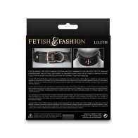 Fetish & Fashion Lilith Collar Black