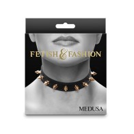 Collar Medusa Fetish & Fashion Negro