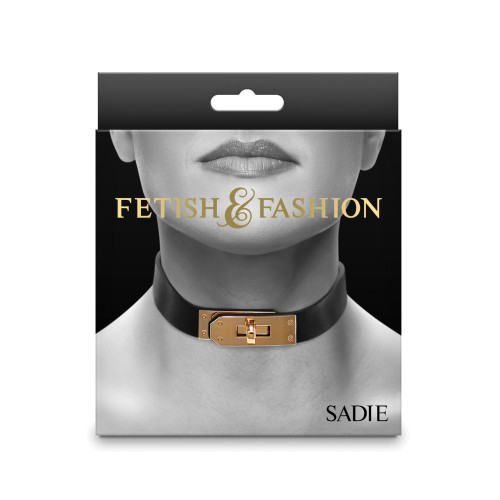 Collar Sadie Fetish Fashion Negro