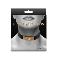 Collar Sadie Fetish Fashion Negro