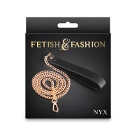 Correa Nyx Fetish Fashion Accesorio Negro