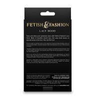 Fetish Fashion Lace Hood White