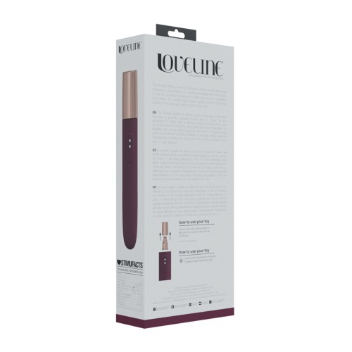 Traveler Vibrator Burgundy - Powerful and Stylish