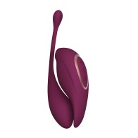 Shots Twitch 2 Vibrator Remote Control Burgundy