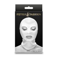 Fetish & Fashion Eyes and Mouth Hood for Role Play