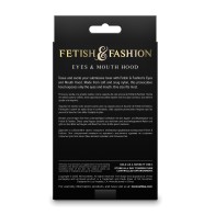 Fetish & Fashion Eyes and Mouth Hood for Role Play